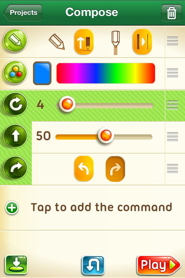 Move the Turtle. Programming for kids - Educational App
